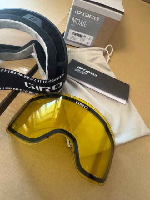 Gogle Narciarskie Giro Moxie Black Core Light