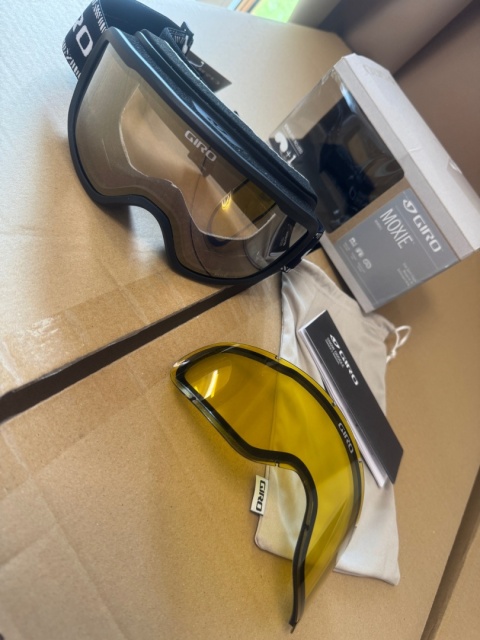 Gogle Narciarskie Giro Moxie Black Core Light