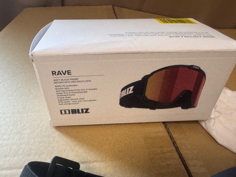 Gogle narciarskie Bliz Rave matt black/brown red