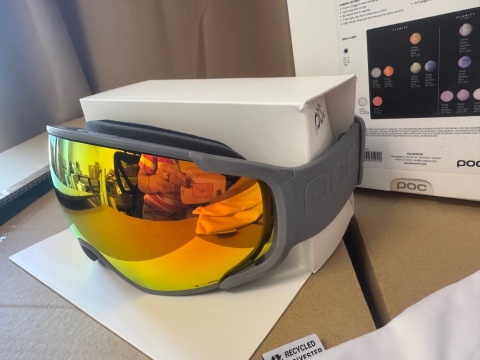 Gogle narciarskie Poc zonula clarity pegasi grey