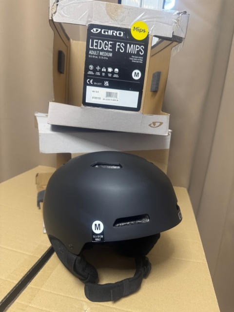 Kask Narciarski Giro Ledge Fs Mips Matte Black M (55.5-59 cm)