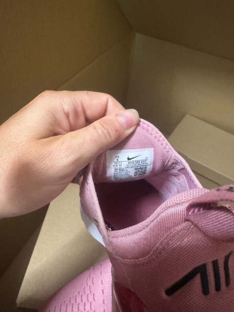 Nike Sneakersy Air Max 270 AH6789 607 Różowy 39