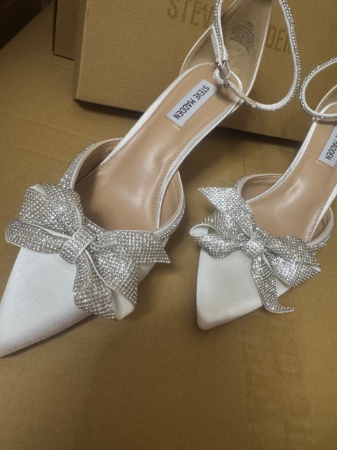 Steve Madden szpilki Lumiere kolor biały SM11002640 rozmiar 41