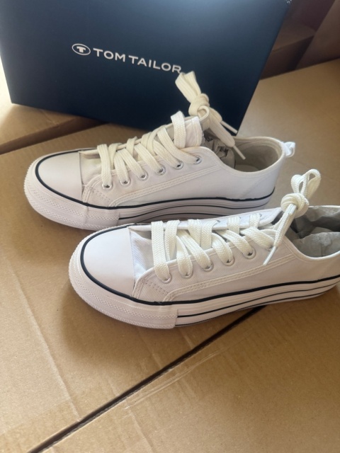 TOM TAILOR - Sneakersy niskie trampki 39