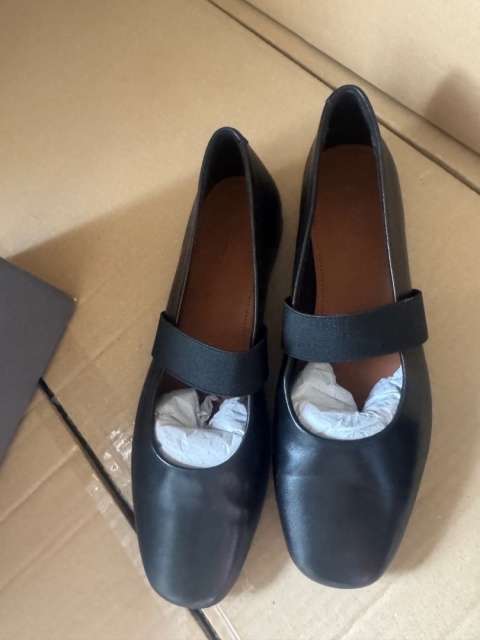 Vagabond Shoemakers Baleriny Jolin Czarny 38 Skóra naturalna