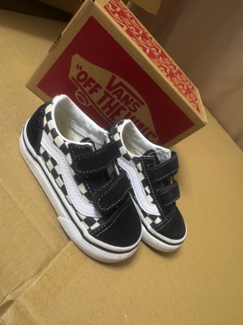 Vans Tenisówki Old Skool V VN0A38JNP0S1 Czarny rozmiar 22 12cm