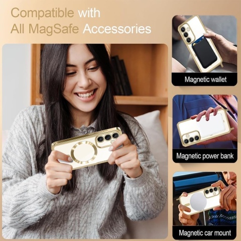 CaseLover Magnetyczne etui na telefon komórkowy Samsung Galaxy S23 Ultra