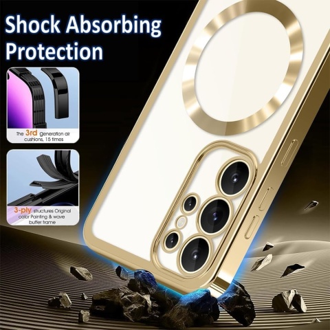 CaseLover Magnetyczne etui na telefon komórkowy Samsung Galaxy S23 Ultra