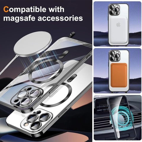 CaseLover Magnetyczne etui na telefon komórkowy iPhone 15 Pro Max