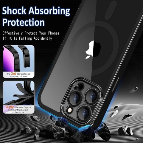 CaseLover Magnetyczne etui na telefon komórkowy iPhone 15 Pro Max