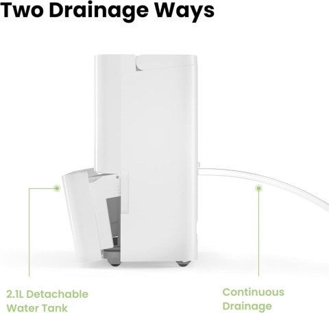 Comfee Mddn-10Den7 Osuszacz, Biały, 10 l/24 h