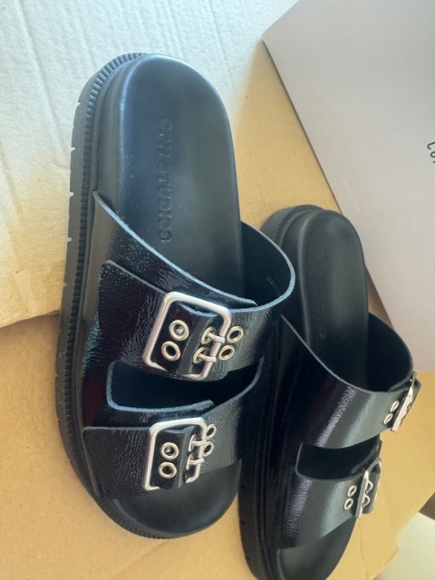 Copenhagen klapki Suede Suede 39 damskie kolor czarny CPH796