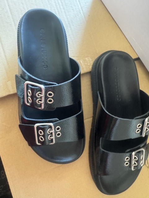 Copenhagen klapki Suede Suede 39 damskie kolor czarny CPH796