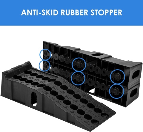 Rampy samochodowe, 2 szt. wytrzymałe do 7 ton, 90 cm