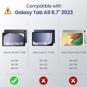 Etui MoKo do Samsunga Galaxy Tab A9 8,7 cala 2023 (SM-X110/X115/X117)