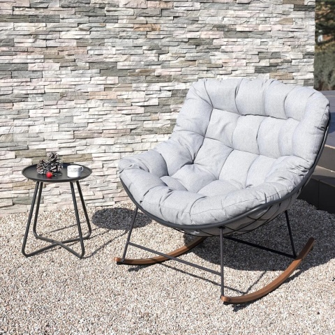 Fotel Bujany WYGODNY Ogrodowy Balkonowy miękki RONDA