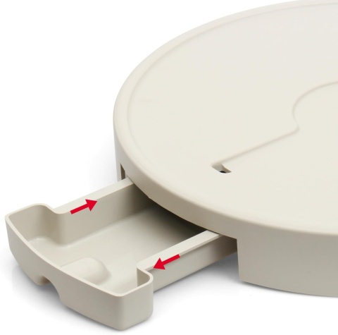 HEYQK Stojak na rośliny, niewidoczne kółka, do 200 kg 37 cm 2 sztuki