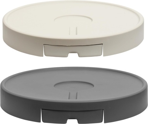 HEYQK Stojak na rośliny, niewidoczne kółka, do 200 kg 37 cm 2 sztuki