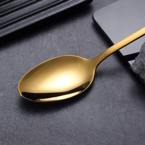 HOMQUEN 30-częściowy zestaw sztućców ze stali nierdzewnej, dla 6 osób