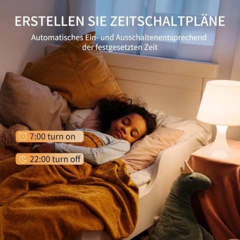 I-SHUNFA Żarówka Smart E14 Alexa Wi-Fi, żarówka LED E14, ściemnianie