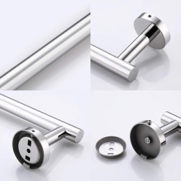 KES Uchwyt na ręczniki stal nierdzewna 60 cm