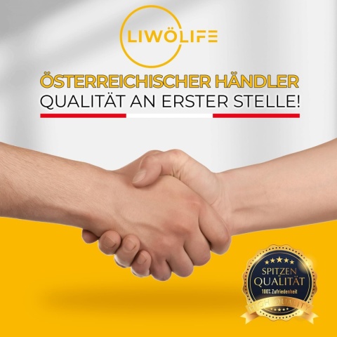 Półka prysznicowa na ściankę szklaną, czarna, ze stali LIWÖLIFE