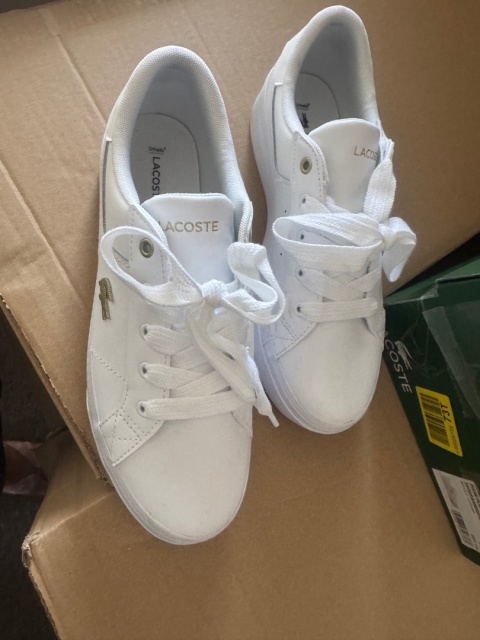 Lacoste ZIANE PLATFORM 124 - Sneakersy niskie 38 23.7 cm