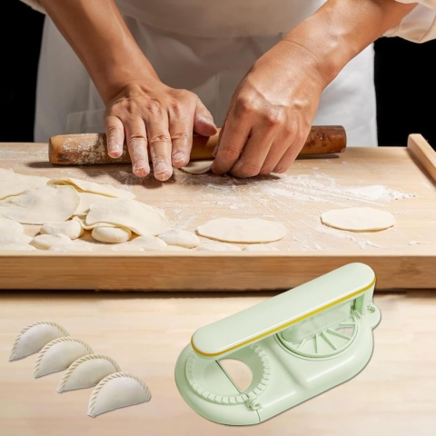 MASZYNKA FORMA DO LEPIENIA PIEROGÓW KÓŁKA PIEROŻNICA PIEROGARKA 2w1