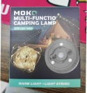 MoKo 3 w 1 akumulatorowe lampki zwijane z 8 trybami wodoodporna 10 m