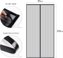 Moskitiera Magnetyczna na Drzwi okno MYCARBON solidna 90 x 220 cm