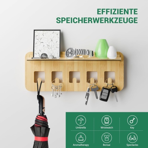 Organizer na klucze - wieszak - 30cm x 14cm - przedpokój - korytarz