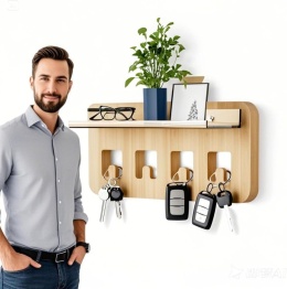 Organizer na klucze - wieszak - 30cm x 14cm - przedpokój - korytarz