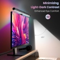 Quntis 51 cm lampa LED z ekranem PC RGB komputer USB lampa biurkowa