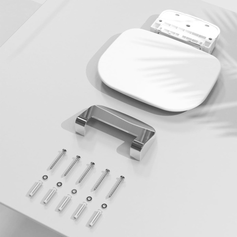 Siedzisko krzesło prysznicowe składane stołek fotel prysznicowy