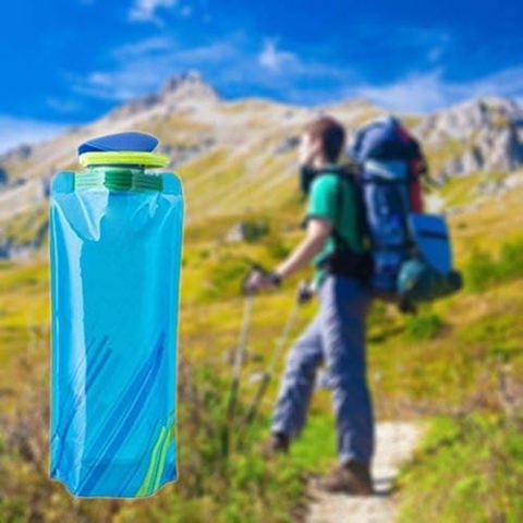 Składane butelki na wodę OPPO, wielokrotnego użytku bez BPA 3 sztuki