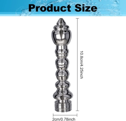 Słuchawka prysznicowa , 7 otworów, aluminiowa dysza wodna