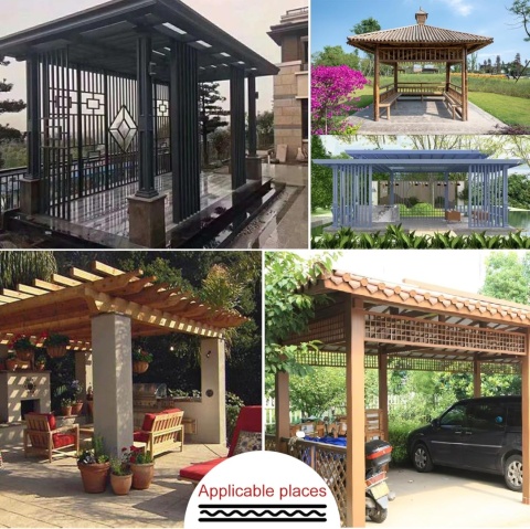 TRANSPARENTNA ZASŁONA ZEWNĘTRZNA PCV PLANDEKA WODOODPORNA