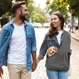 Torba do noszenia psa, regulowana na ramię, transportowa do 5.5 kg