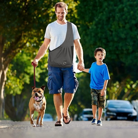 Torba do noszenia psa, regulowana na ramię, transportowa do 5.5 kg