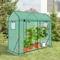 Szklarnia ogrodowa Grow House ze wzmocnioną pokrywą 200x80x170cm