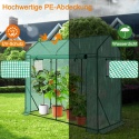 Szklarnia ogrodowa Grow House ze wzmocnioną pokrywą 200x80x170cm
