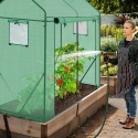 Szklarnia ogrodowa Grow House ze wzmocnioną pokrywą 200x80x170cm