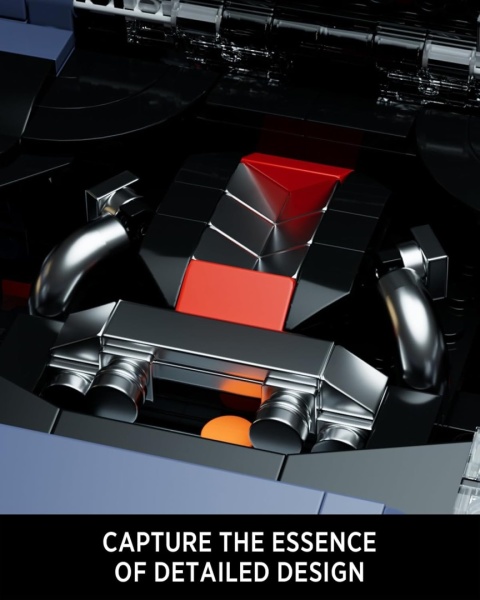 Zestaw klackow Nifeliz GTRS-35, model kolekcjonerski skala 1:14