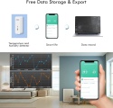 eMylo termometr z higrometrem WiFi, czujnik temperatury wewnątrz 2 szt