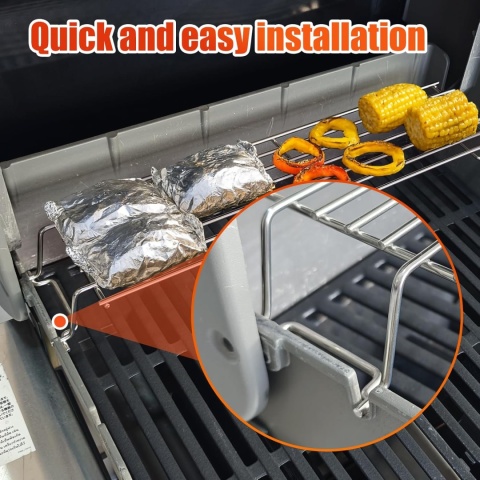 Denmay stojak grzewczy 47cm grill Weber Spirit E210 E220 stal nierdzewna