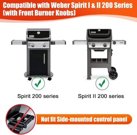 Denmay stojak grzewczy 47cm grill Weber Spirit E210 E220 stal nierdzewna