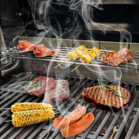 Denmay stojak grzewczy 47cm grill Weber Spirit E210 E220 stal nierdzewna