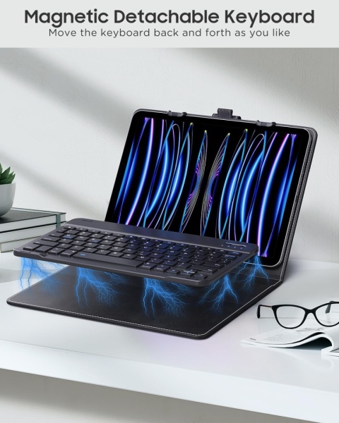 Etui uniwersalne MoKo z klawiaturą QWERTY do tabletów j 9"- 11"