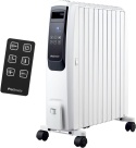 Grzejnik olejowy Pro Breeze 2500 W biały, wyswietlacz, pilot , timer