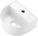 KES Mała umywalka łazienkowa 30 cm × 28 cm, ceramiczna